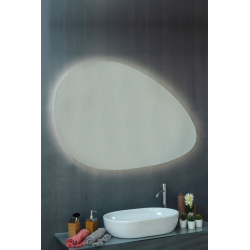 Καθρέπτης Μπάνιου Rock 100X65 εκ. με Led